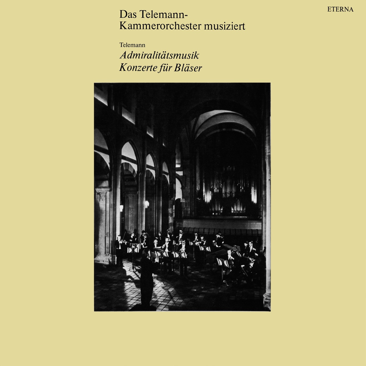 Telemann: Orchestral Music by Eitelfriedrich Thom, Michaelstein Telemann Chamber Orchestra & Ludwig Guettler album cover