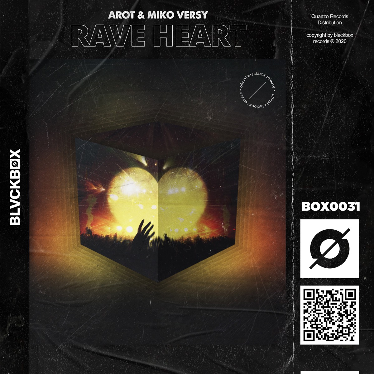 Rave Heart - Single by A.ROT & Miko Versy album cover