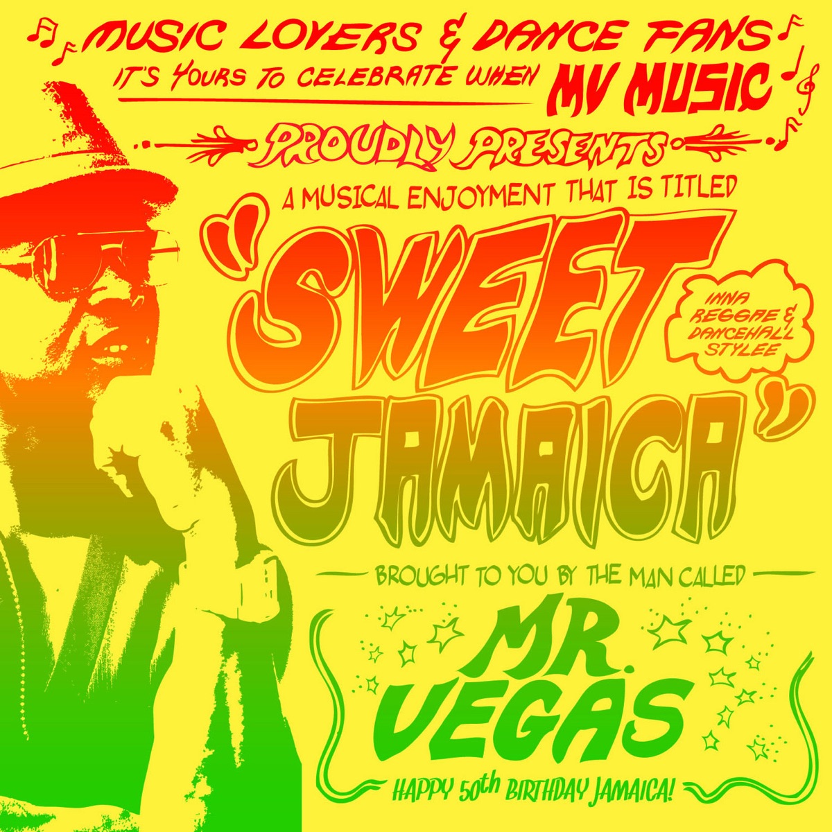 Sweet Jamaica by Mr. Vegas album cover