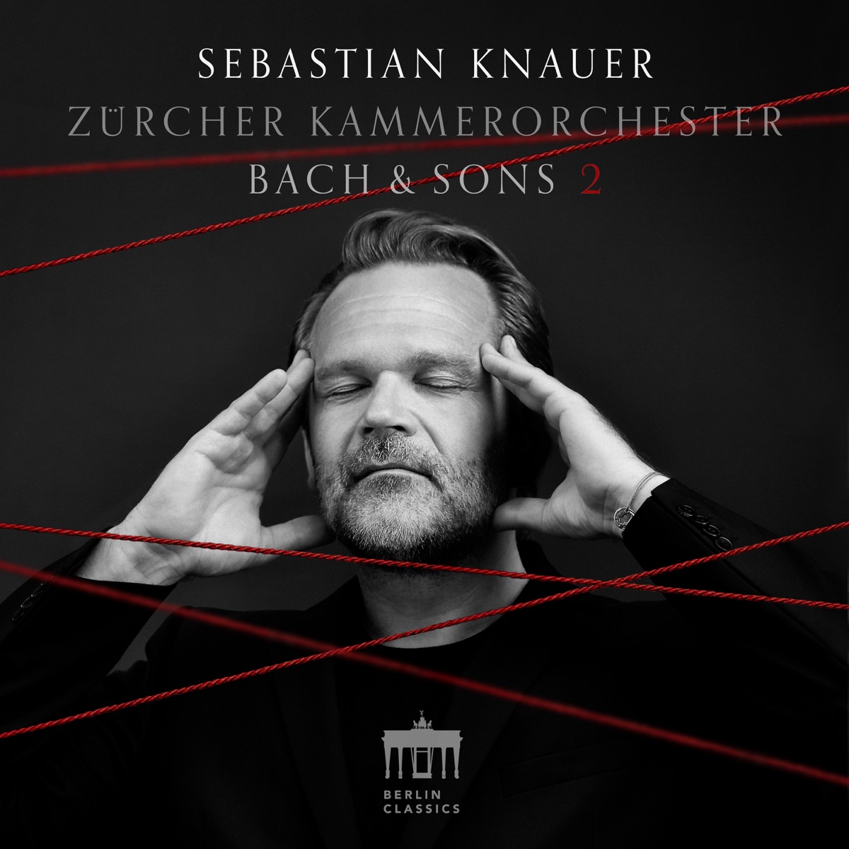 Bach & Sons 2 by Sebastian Knauer, Zürcher Kammerorchester & Daniel Hope album cover