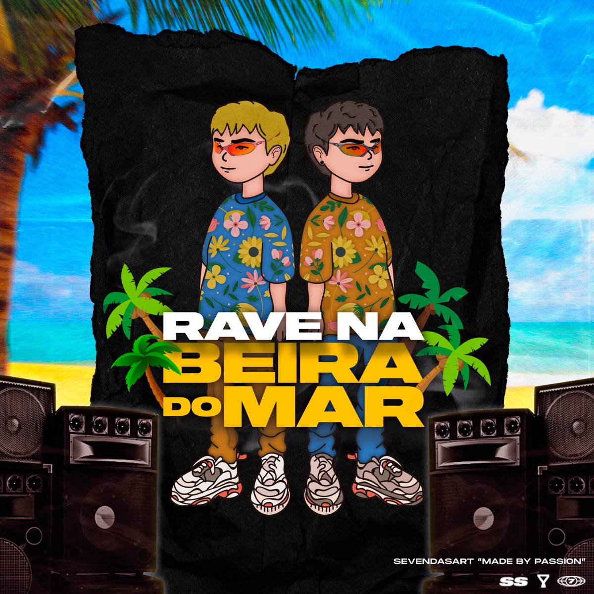 Rave Na Beira Do Mar - Single by Piccolo & DJ KDT album cover