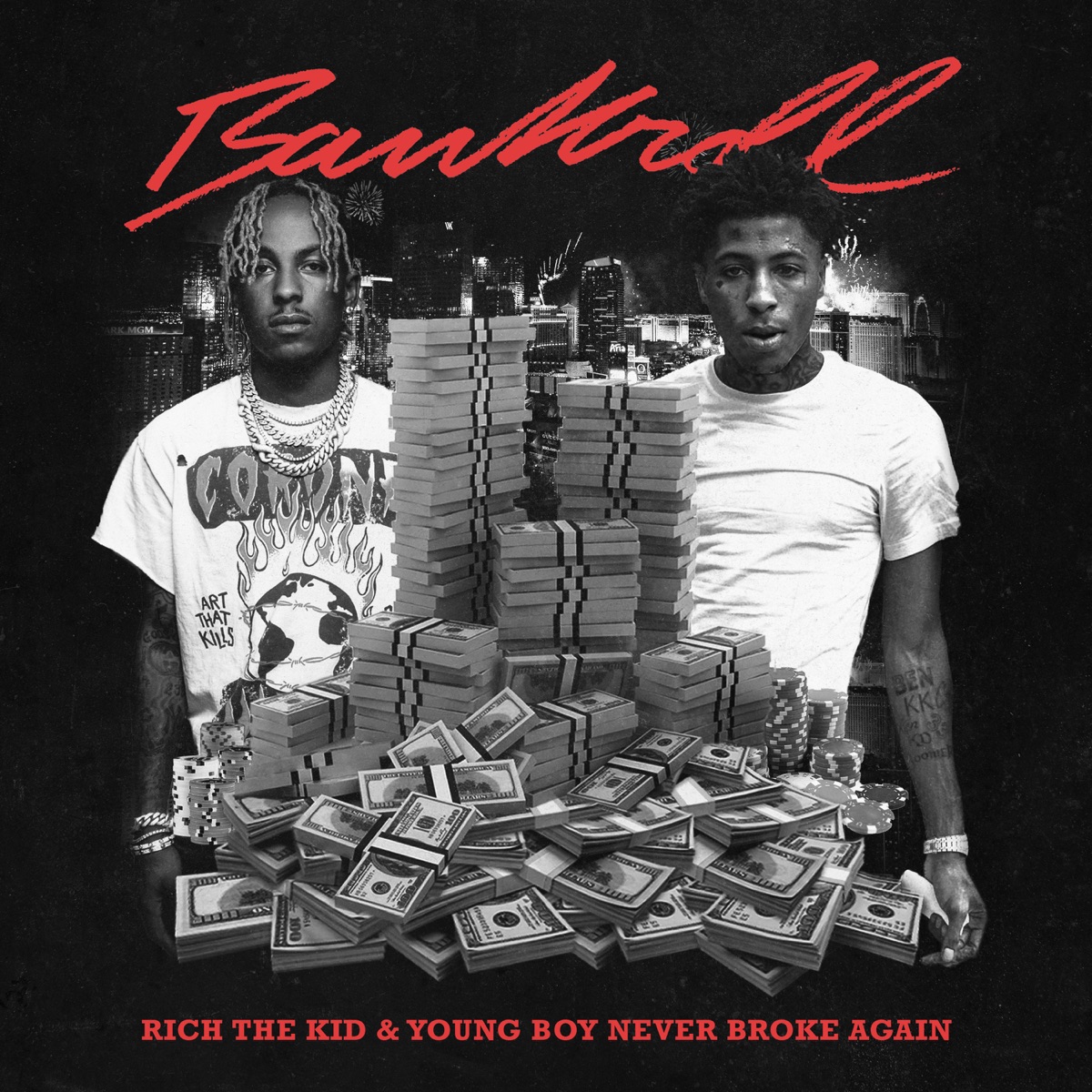 Bankroll - Single by Rich The Kid & YoungBoy Never Broke Again album cover artwork