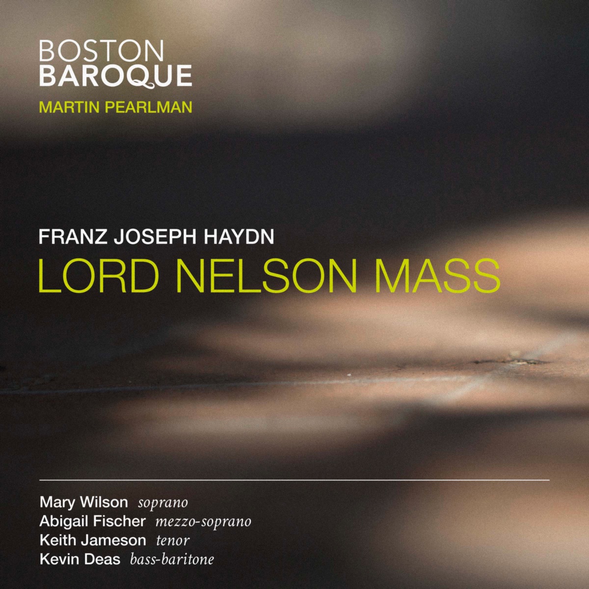 Haydn: Lord Nelson Mass by Boston Baroque, Martin Pearlman & Mary Wilson album cover