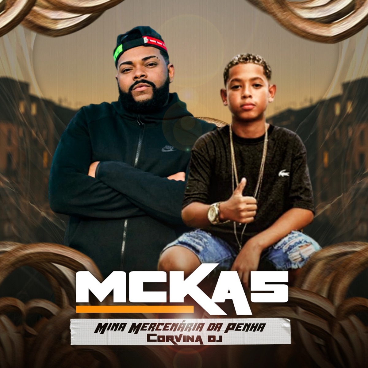 Mina Mercenária da Penha - Single by CORVINA DJ & MC KA5 album cover