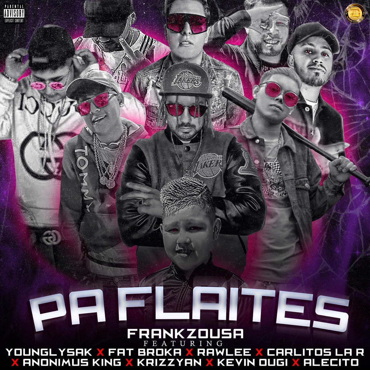 Pa flaites (feat. Fat Broka, Anonimus Kiing, Alecito, Kevin Ougi, Carlitos la R & Kryzzian) - Single by Frank Zousa, Rawlee & Younglysak album cover