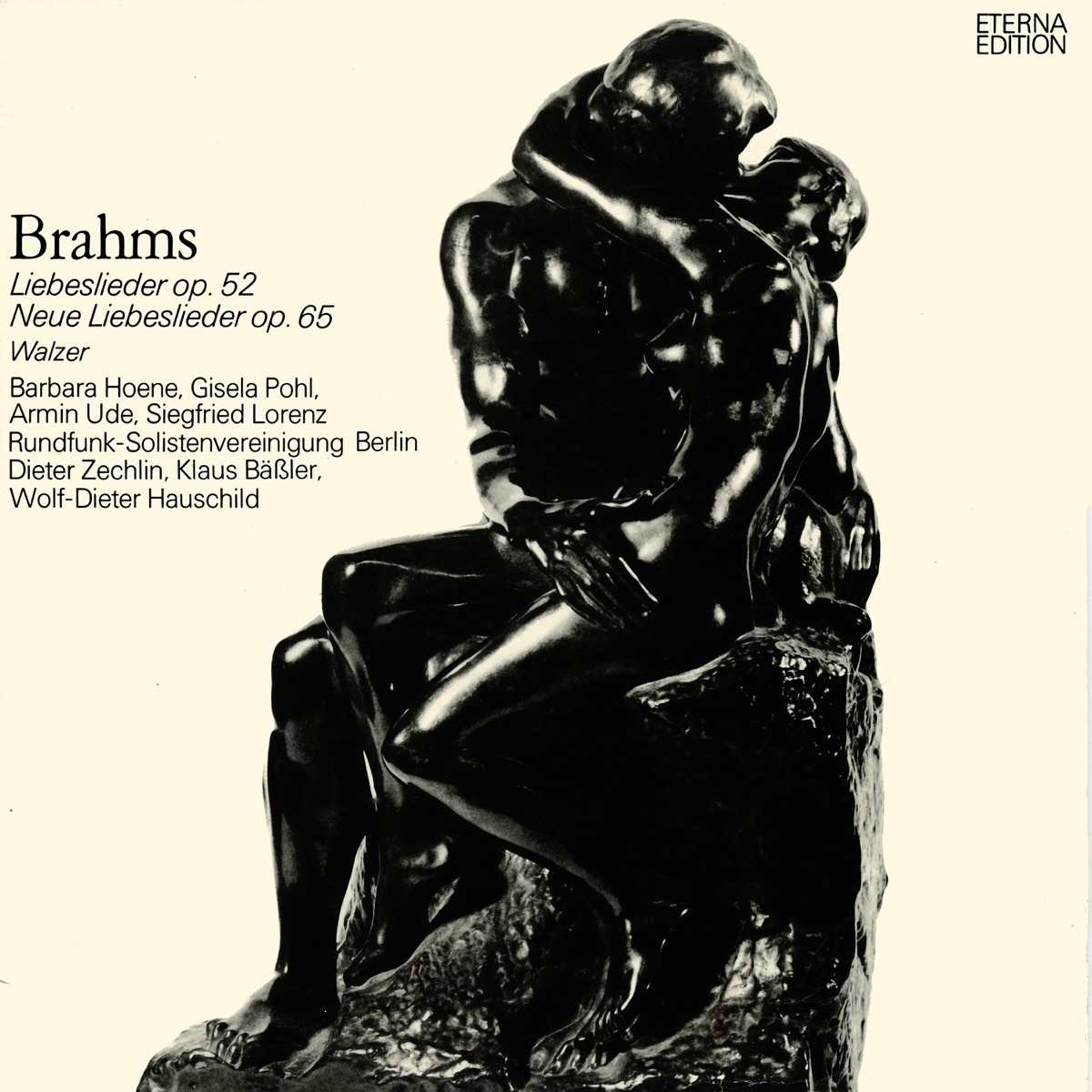 Brahms: 18 Liebeslieder Waltzes, Neue Liebeslieder Waltzes by Wolf-Dieter Hauschild & Rundfunk-Solistenvereinigung Berlin album cover