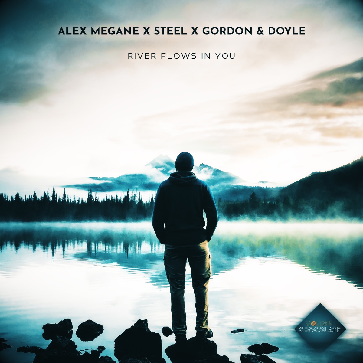 River Flows in You - Single by Alex Megane, STEEL & Gordon & Doyle album cover