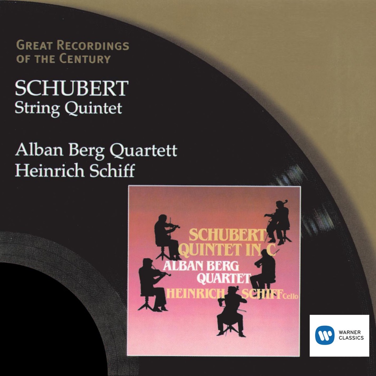Schubert: String Quintet in C Major, D. 956 by Alban Berg Quartett & Heinrich Schiff album cover