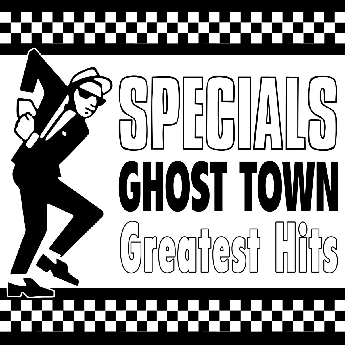 Ghost Town: Greatest Hits (Re-Recorded Versions) by The Specials album cover