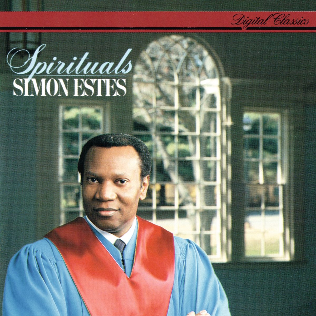 Spirituals by Simon Estes, The Howard Roberts Chorale & Howard A. Roberts album cover