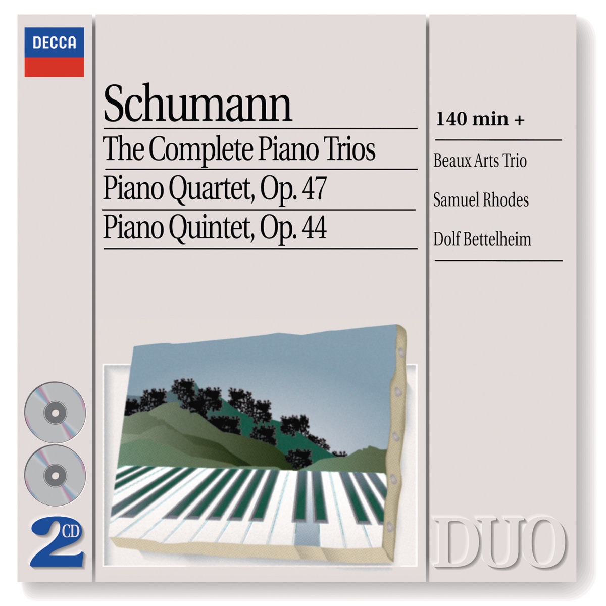 Schumann: The Complete Piano Trios, Piano Quartet & Piano Quintet by Beaux Arts Trio album cover