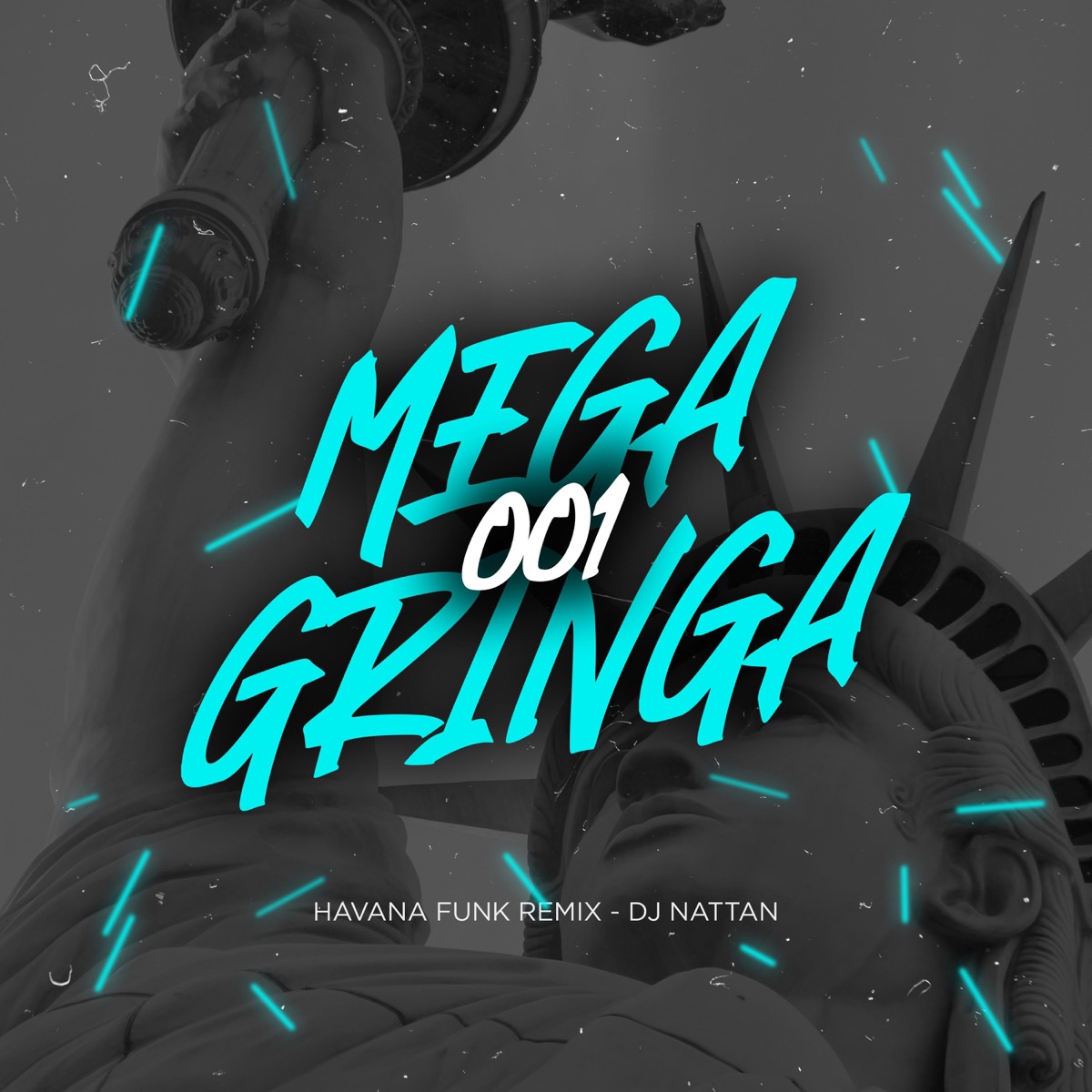 Mega Gringa 001 - Single by Dj Nattan album cover