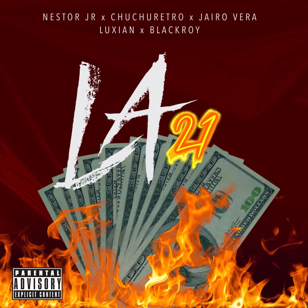 La 21 (feat. Chuchu Retro, Jairo Vera, Luxian & Blackroy) - Single by Nestor JR album cover
