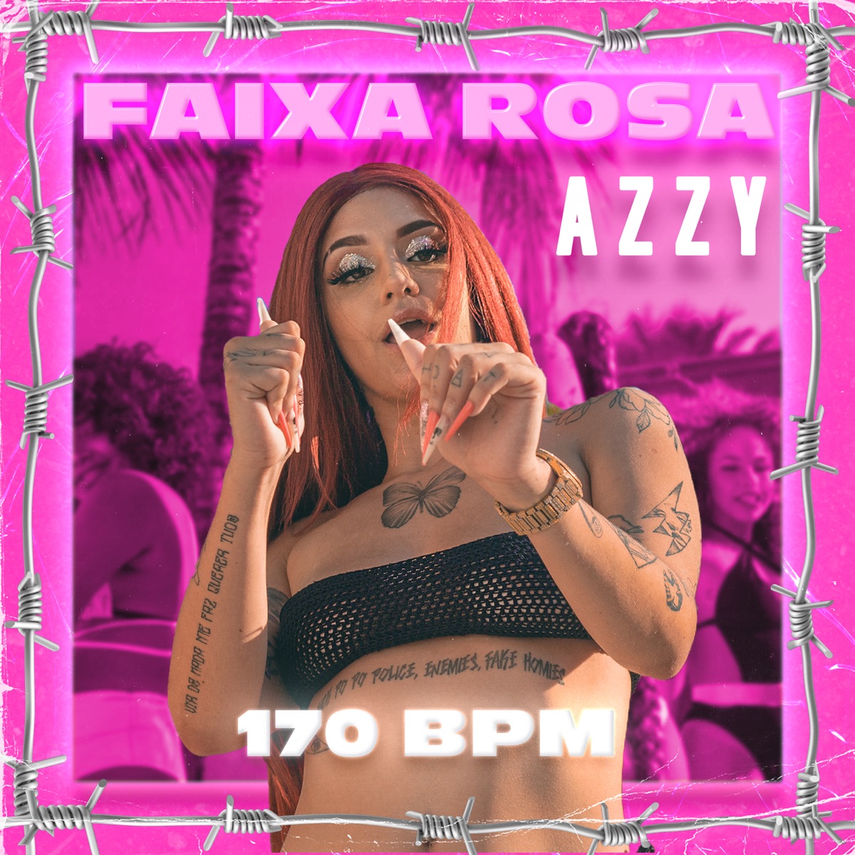 Faixa Rosa (170 Bpm) [Remix] [feat. DJ Ricardinho da China & DJ RD DO MARTINS] - Single by Azzy album cover