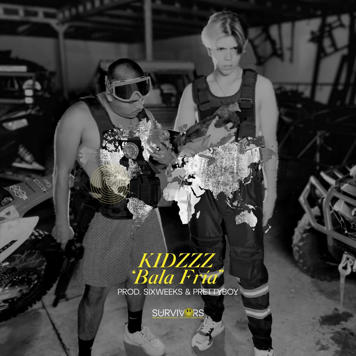 Bala Fría (feat. Jrkv & Tonnie Rico) - Single by Kidzzz album cover