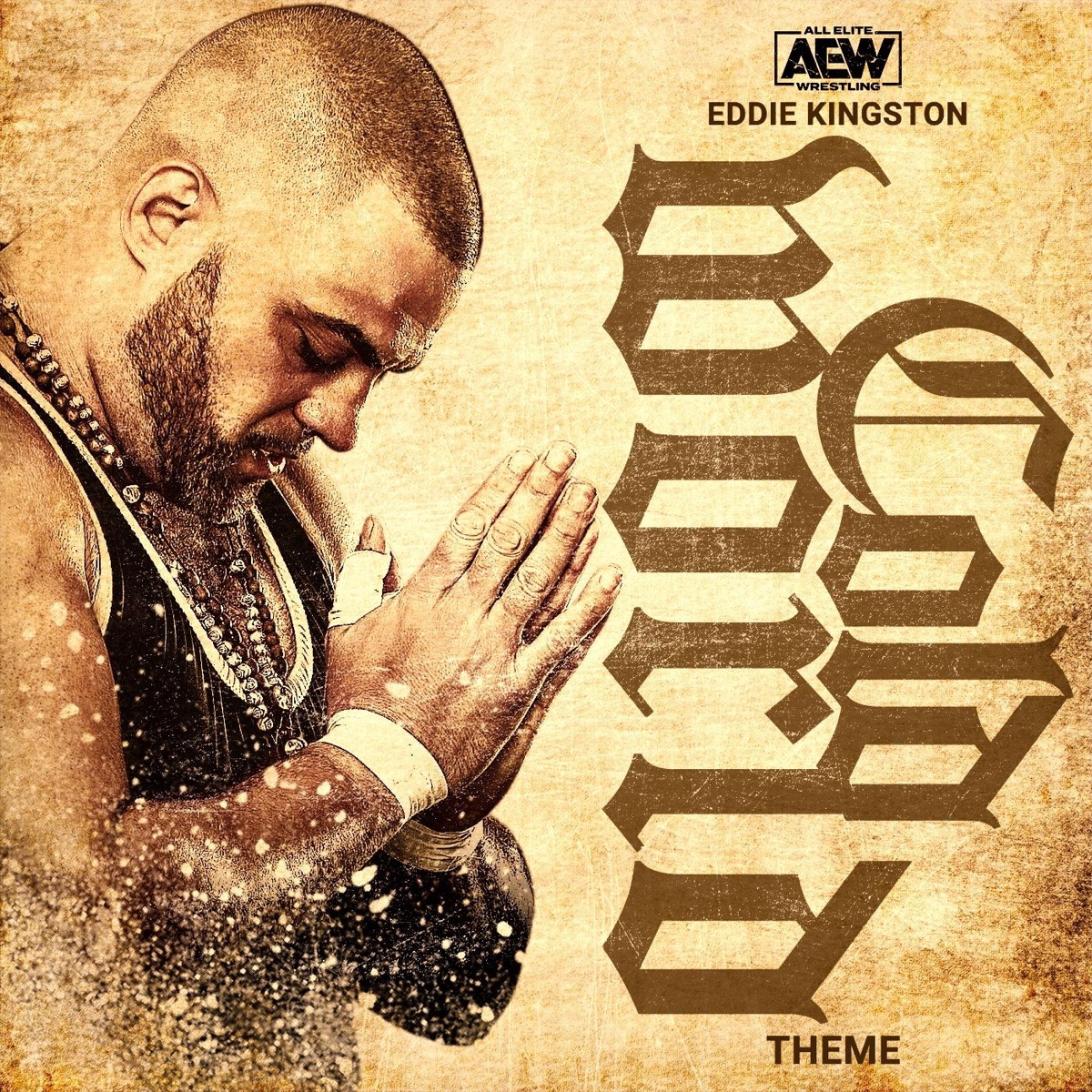 Cold World (Eddie Kingston Theme) - Single by All Elite Wrestling album cover
