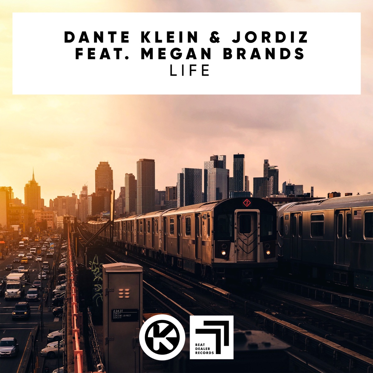 Life (feat. Megan Brands) - Single by Dante Klein & Jordiz album cover