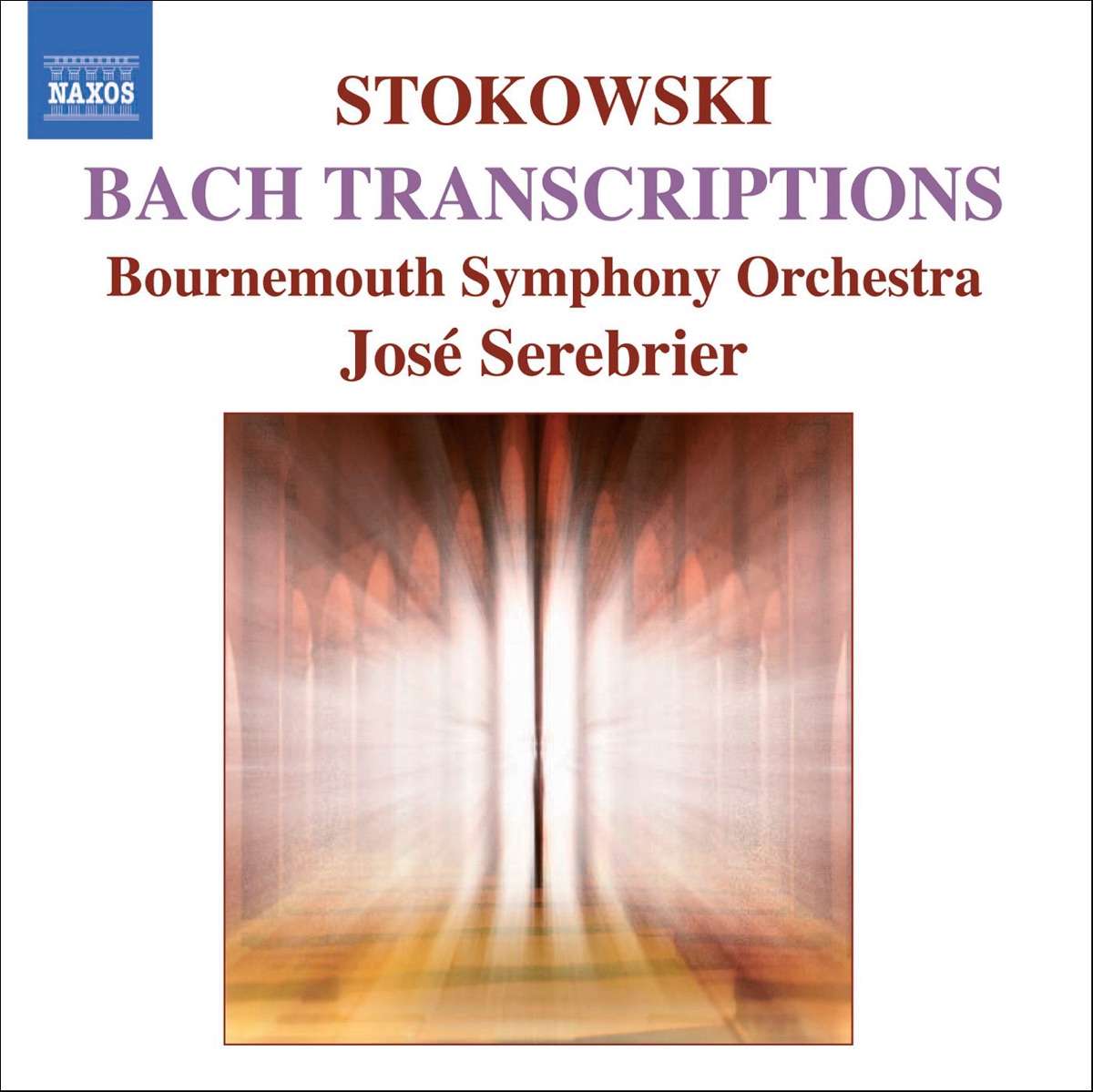 Stokowski: Bach Transcriptions by Bournemouth Symphony Orchestra & José Serebrier album cover