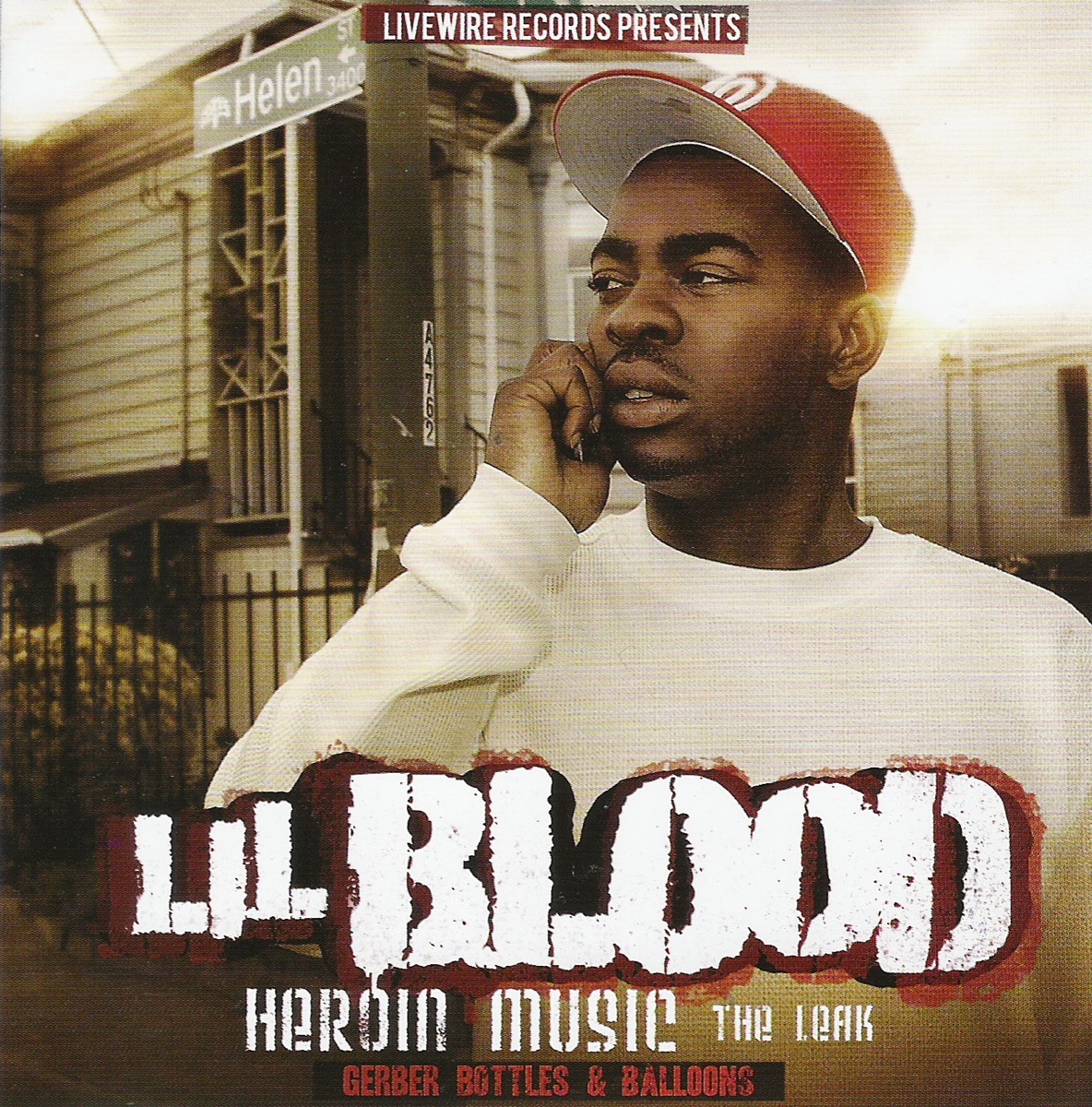 Heroin Music: The Leak by Lil Blood album cover