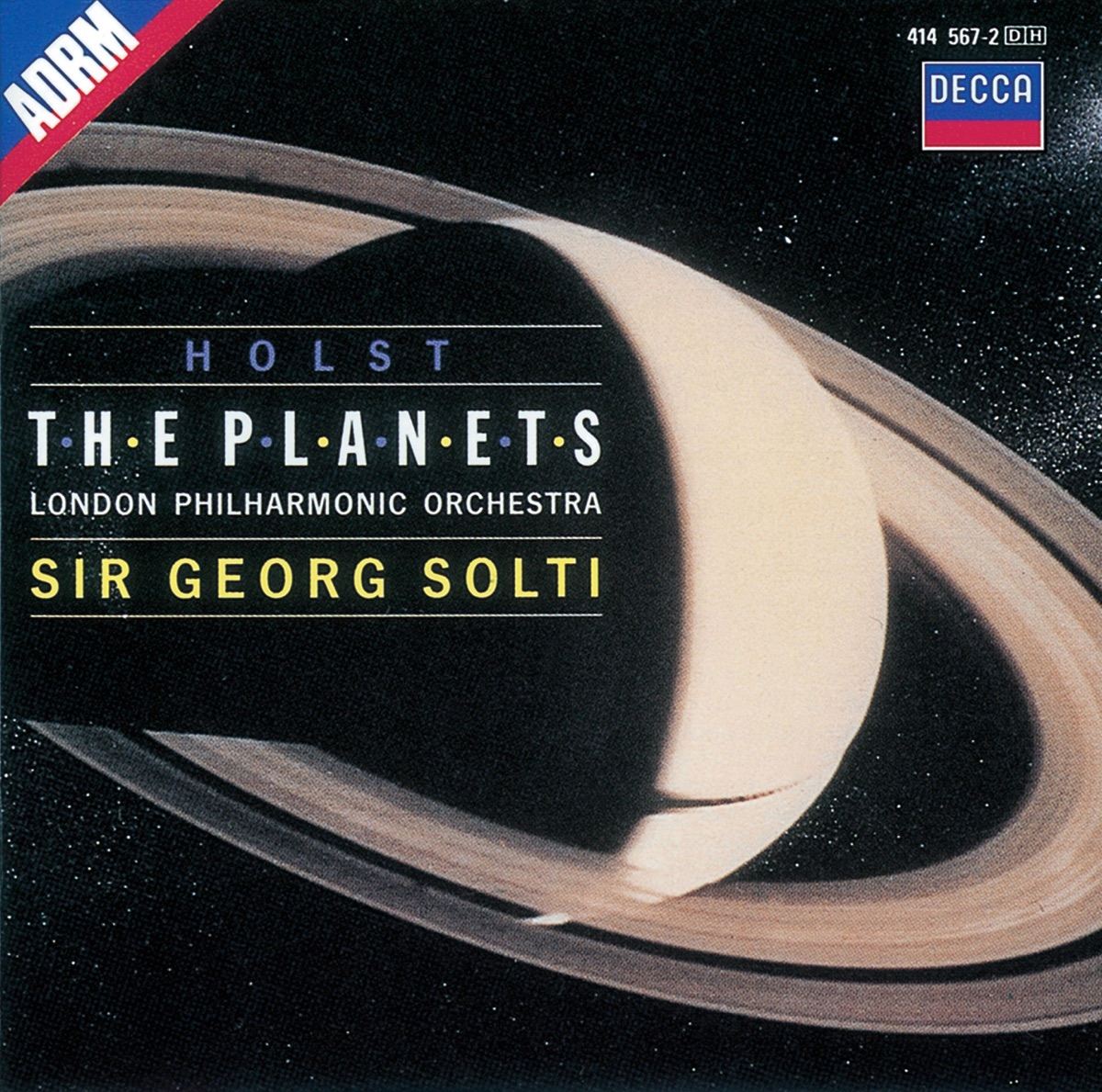 Holst: The Planets by London Philharmonic Choir, London Philharmonic Orchestra & Sir Georg Solti album cover