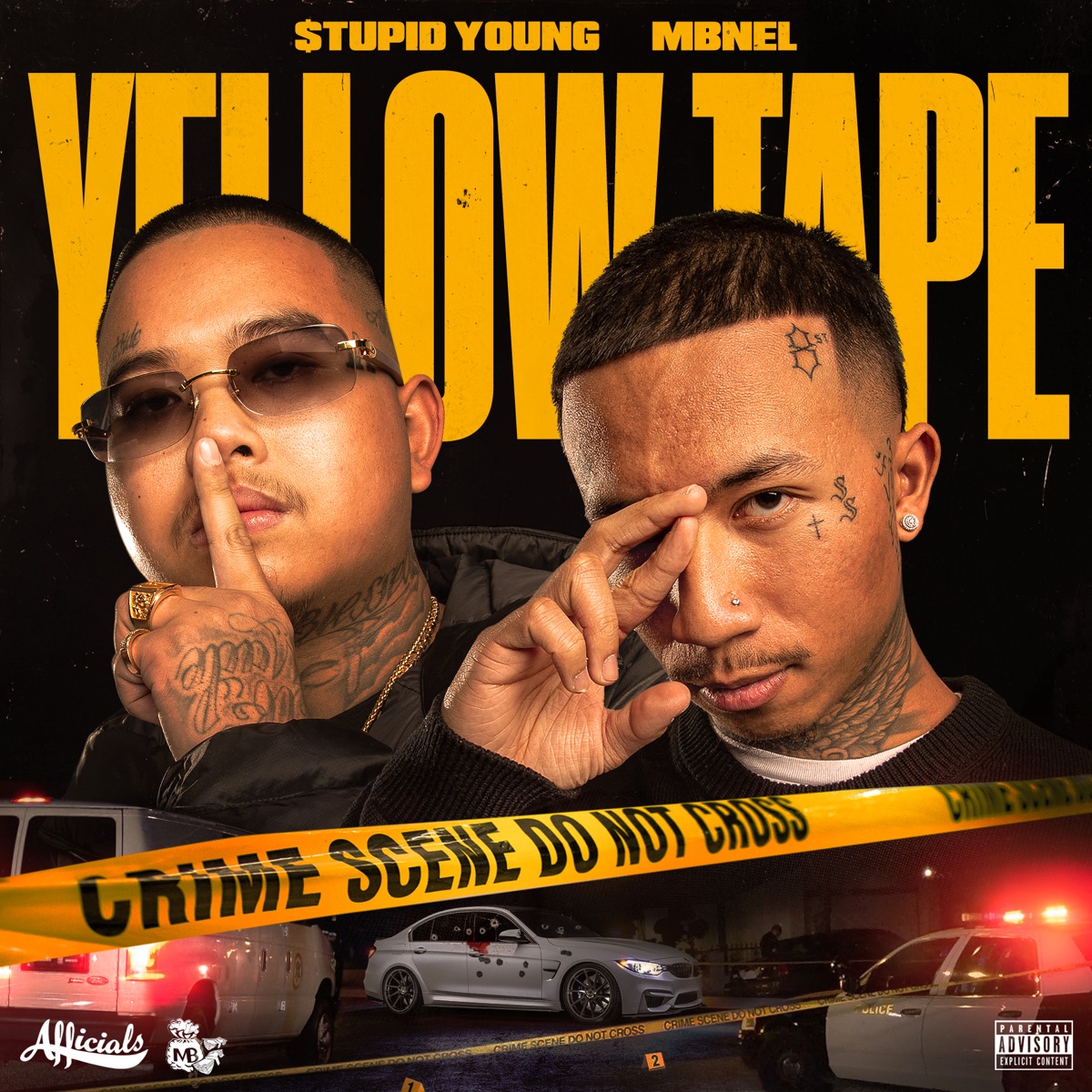 Yellow Tape 2 by $tupid Young & Mbnel album cover