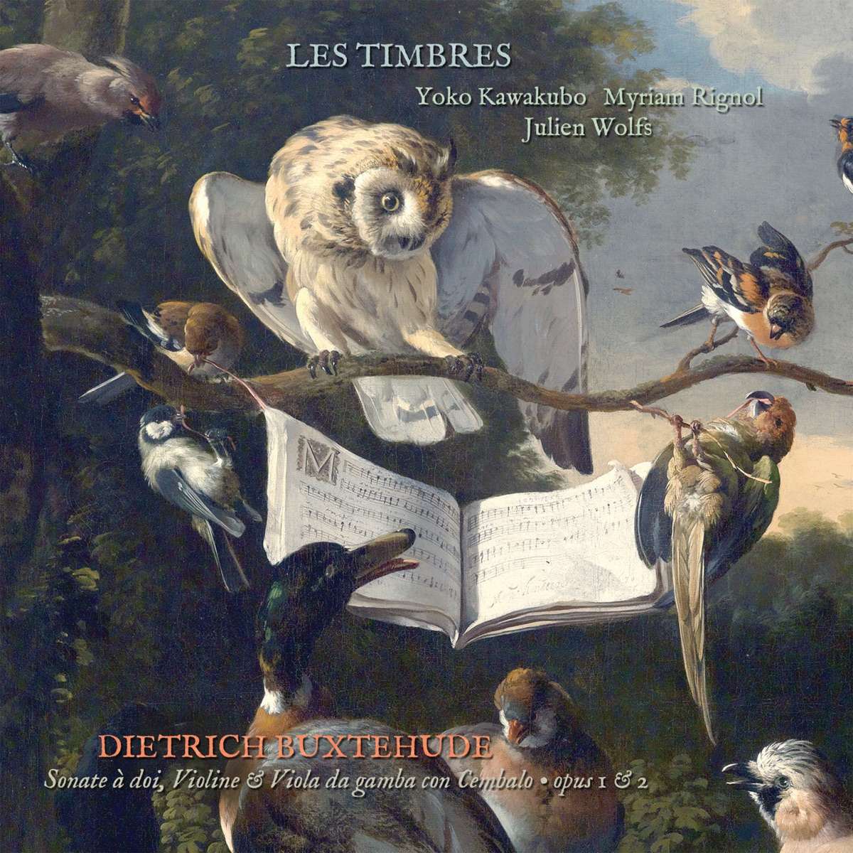 Dietrich Buxtehude: Sonatine à doi, Violine and Viola da Gamba, Op. 1 & 2 by Les Timbres album cover