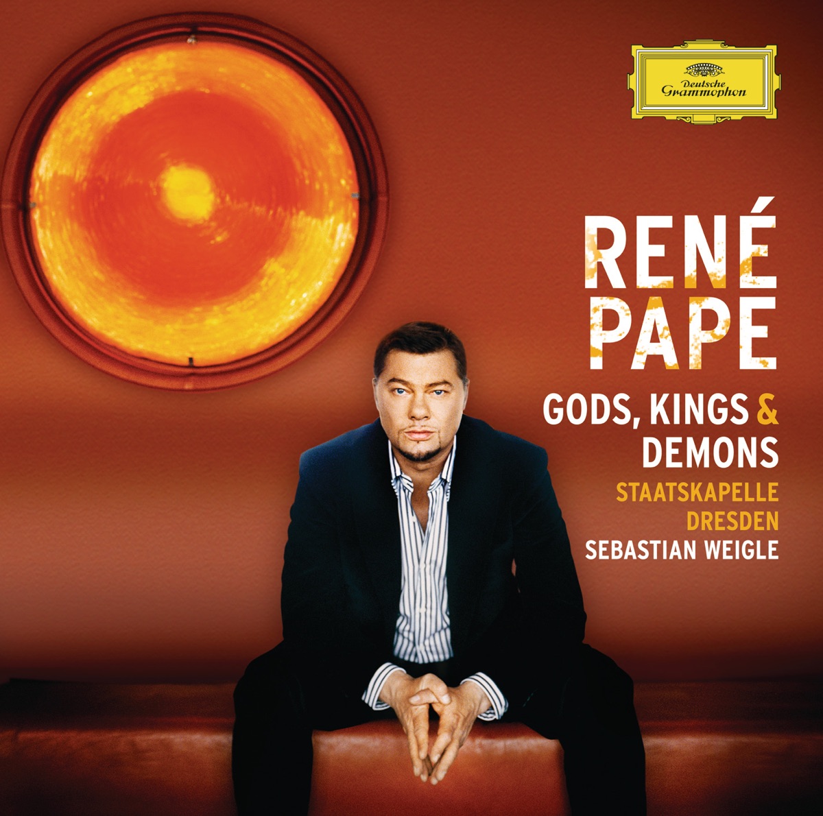 Gods, Kings & Demons (Opera Arias) by René Pape, Staatskapelle Dresden & Sebastian Weigle album cover