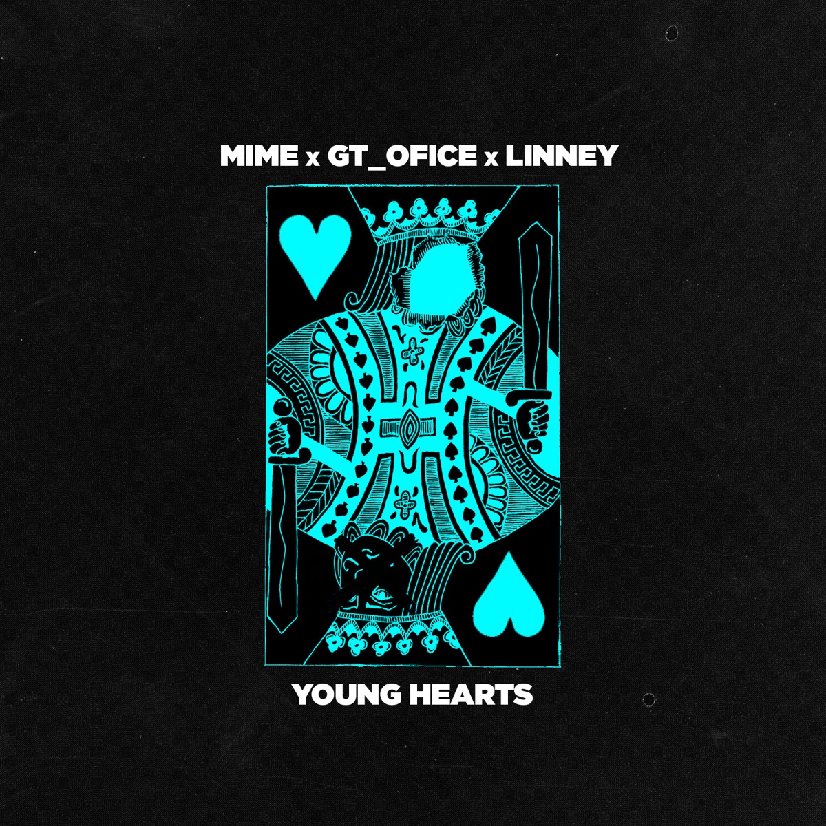 YOUNG HEARTS - Single by MIME, GT_Ofice & Linney album cover