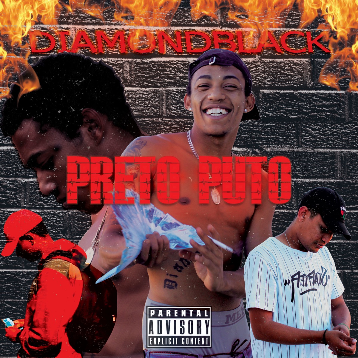 Preto P**o - Single by A7Chave & MxTH album cover