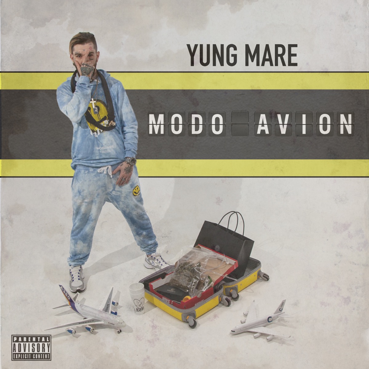 Modo Avión - Single by Yung Mare album cover