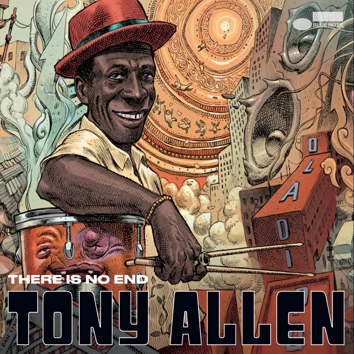 There Is No End by Tony Allen album cover