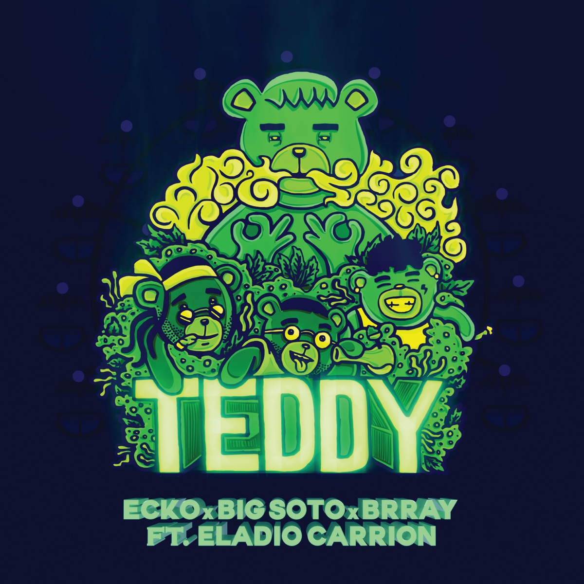 Teddy (feat. Eladio Carrión) - Single by ECKO, Big Soto & Brray album cover