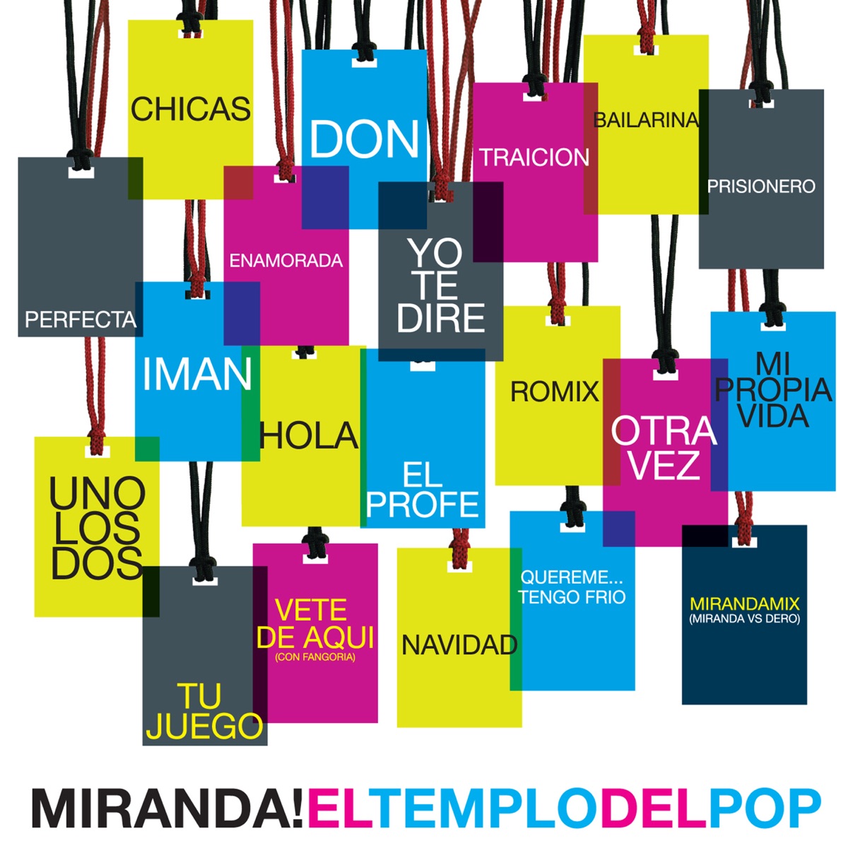 El Templo del Pop by Miranda! album cover