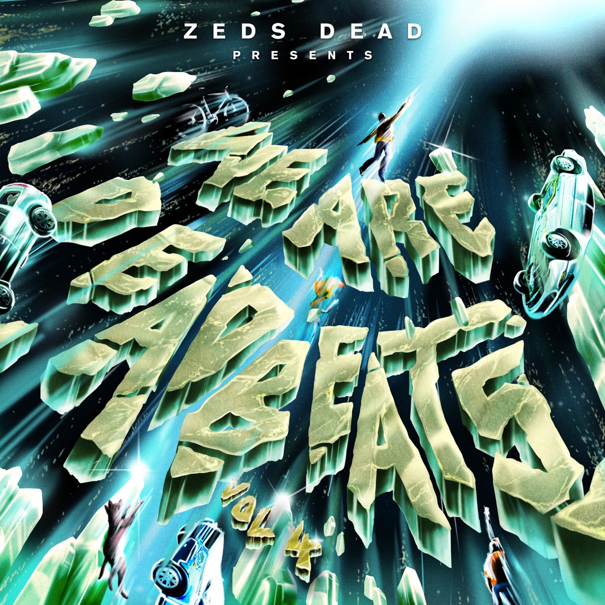 We Are Deadbeats (Vol. 4) by Zeds Dead album cover