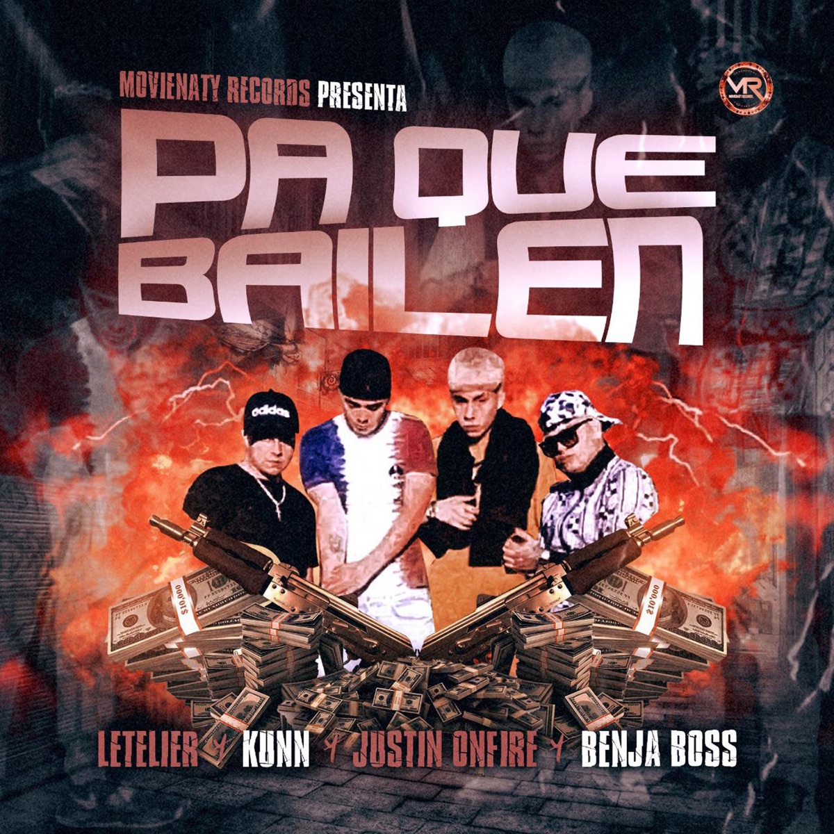 Pa Que Bailen (feat. Justin Onfire & Benja Boss) - Single by Letelier album cover