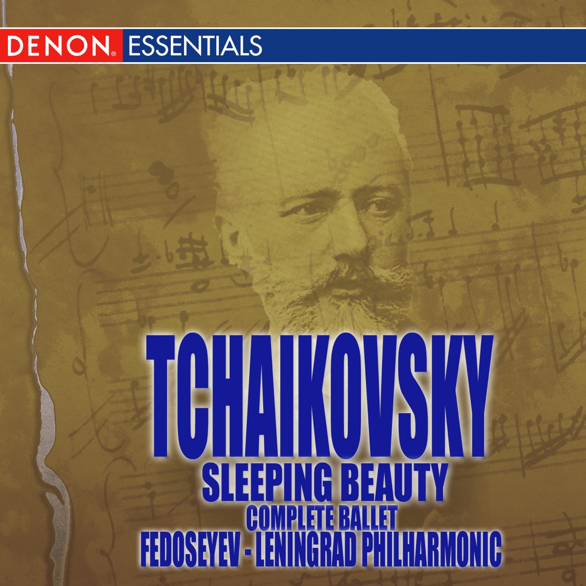 Tchaikovsky: Sleeping Beauty: Complete Ballet by Vladimir Fedoseyev & Moscow RTV Symphony Orchestra album cover