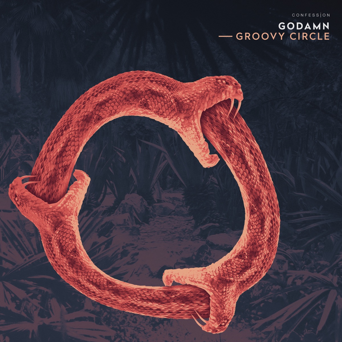 Groovy Circle - Single by GODAMN album cover