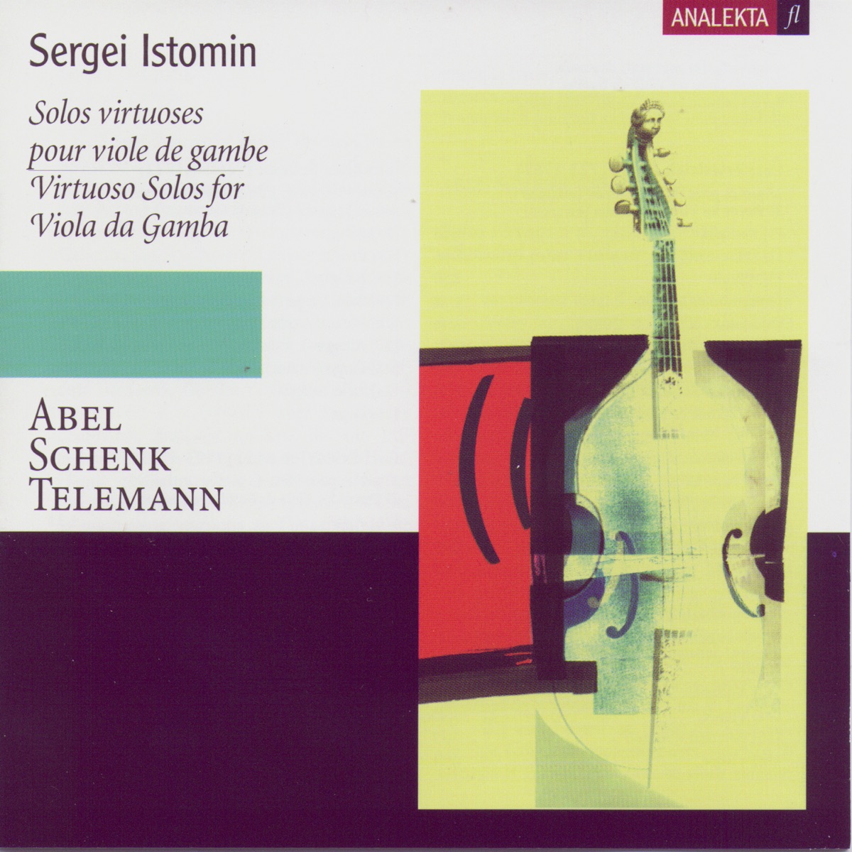Virtuoso Solos for Viola da Gamba by Sergei Istomin album cover