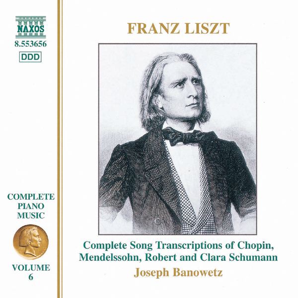 Liszt: Complete Piano Music, Vol. 6 by Joseph Banowetz album cover