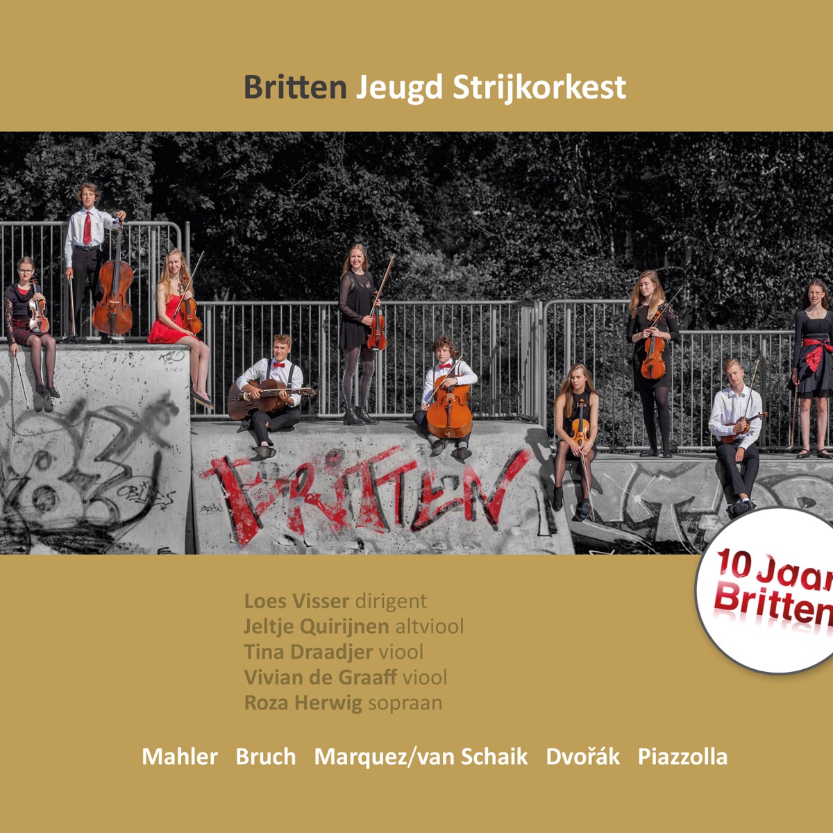 Britten 2017 by Britten Jeugd Strijkorkest & Loes Visser album cover