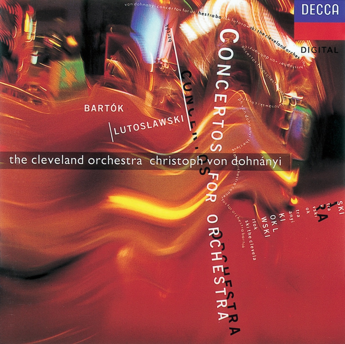 Bartók/Lutoslawski: Concertos for Orchestra by The Cleveland Orchestra & Christoph von Dohnányi album cover