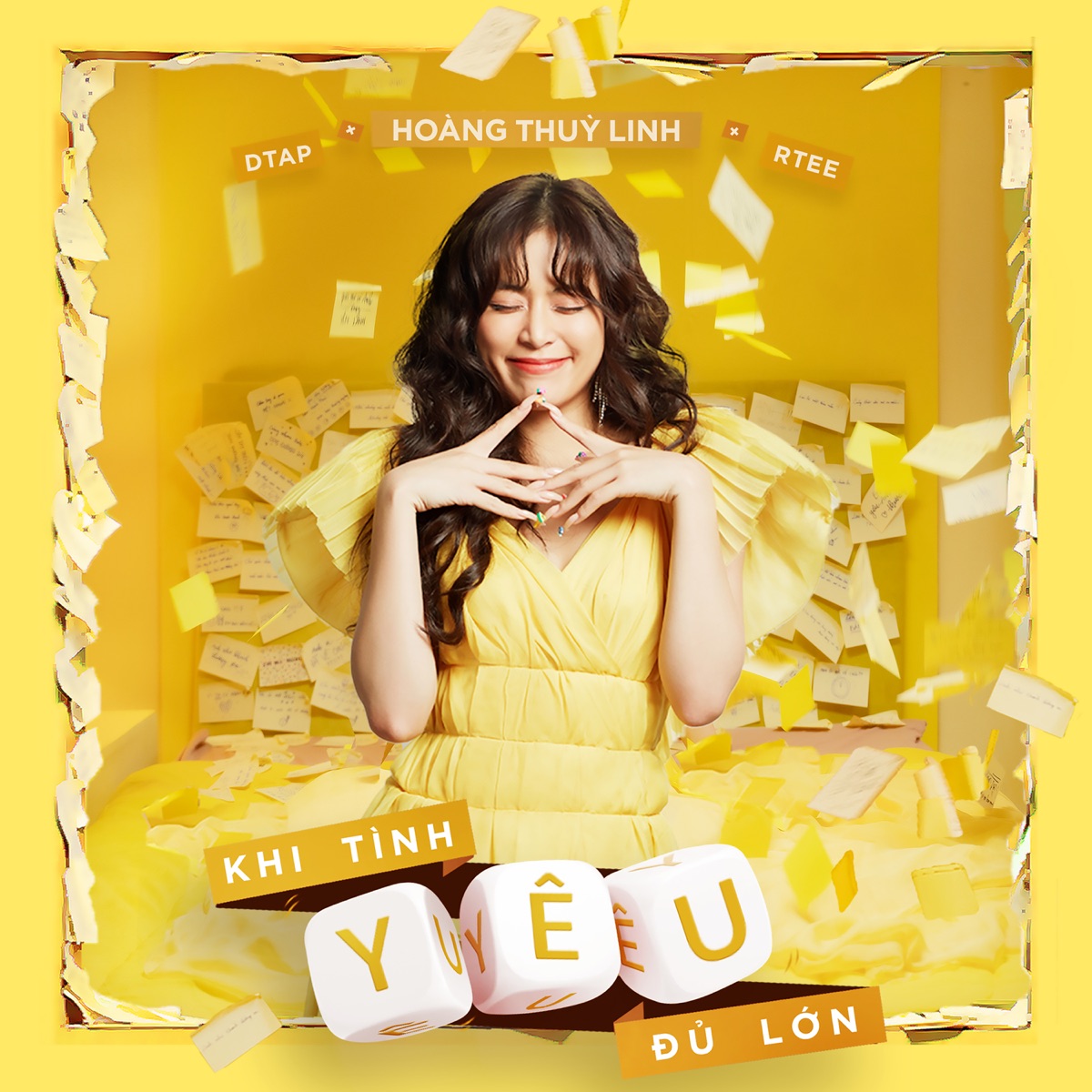 Khi Tình Yêu Đủ Lớn (feat. Rtee) - Single by Hoàng Thùy Linh album cover