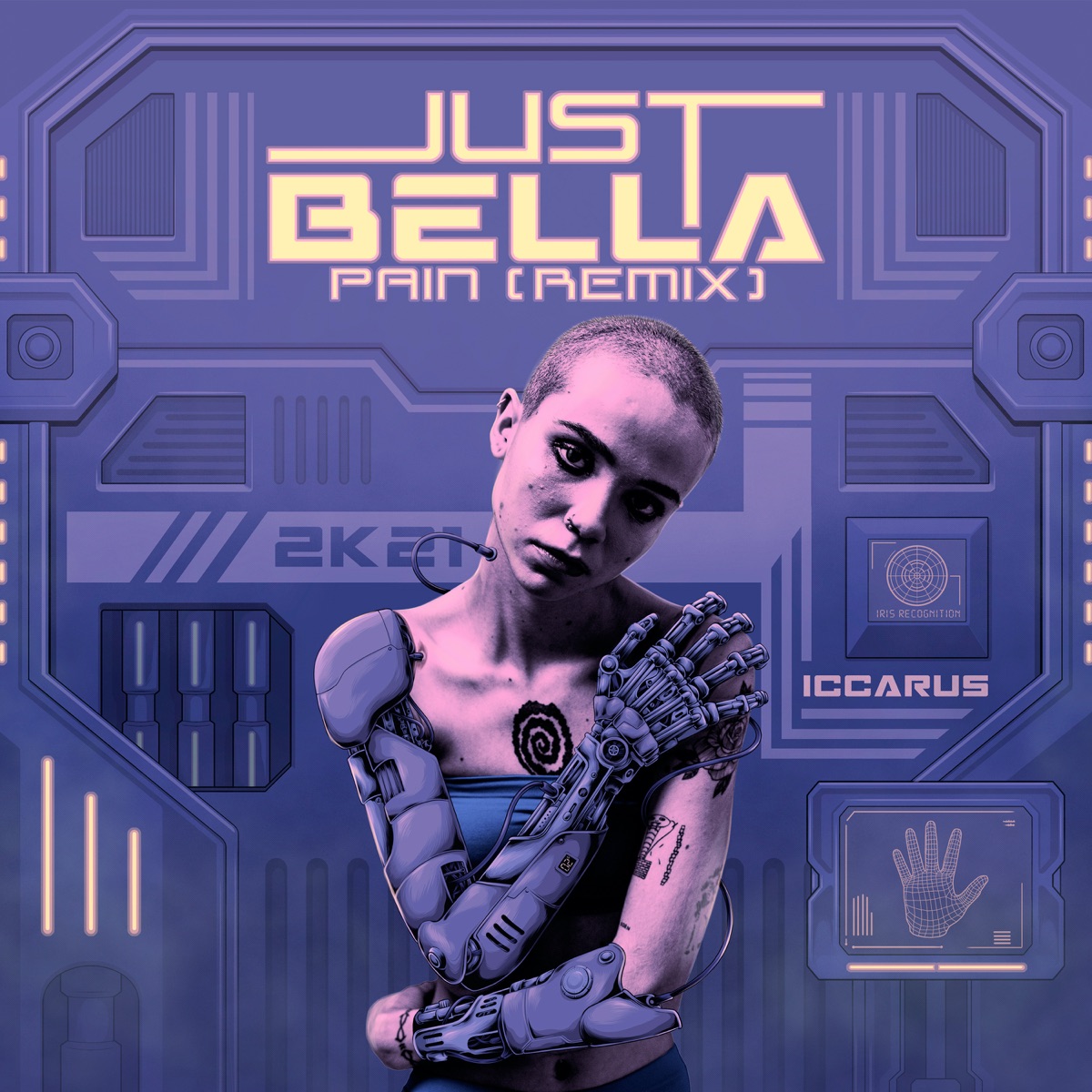 Pain (Remix) - Single by Just Bella & Iccarus album cover