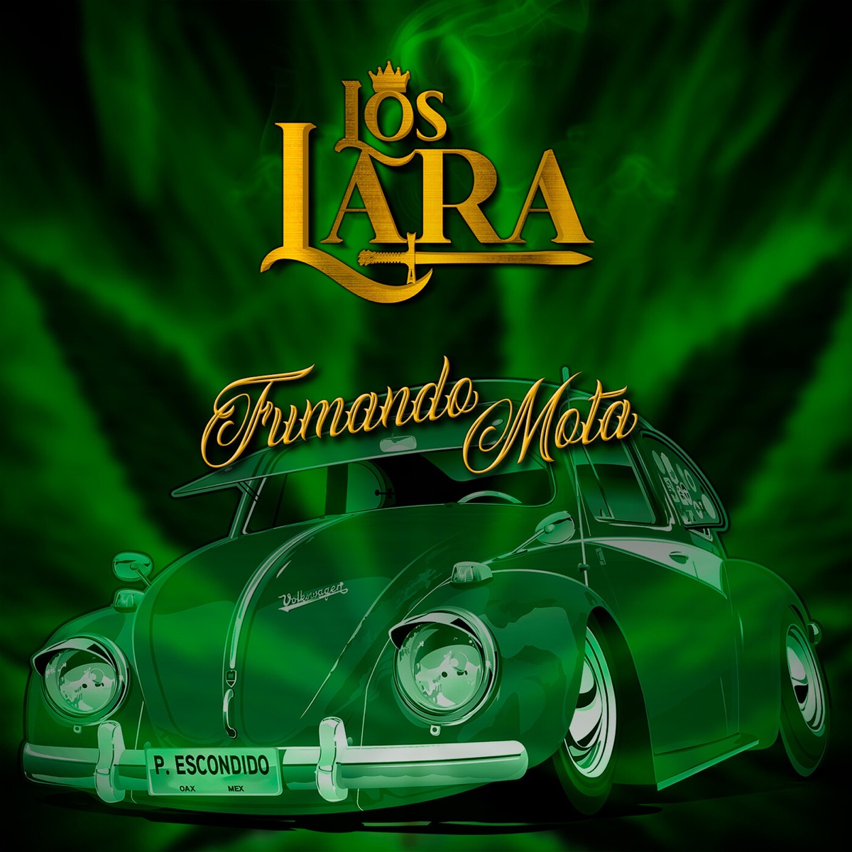 Fumando Mota - Single by Los Lara album cover