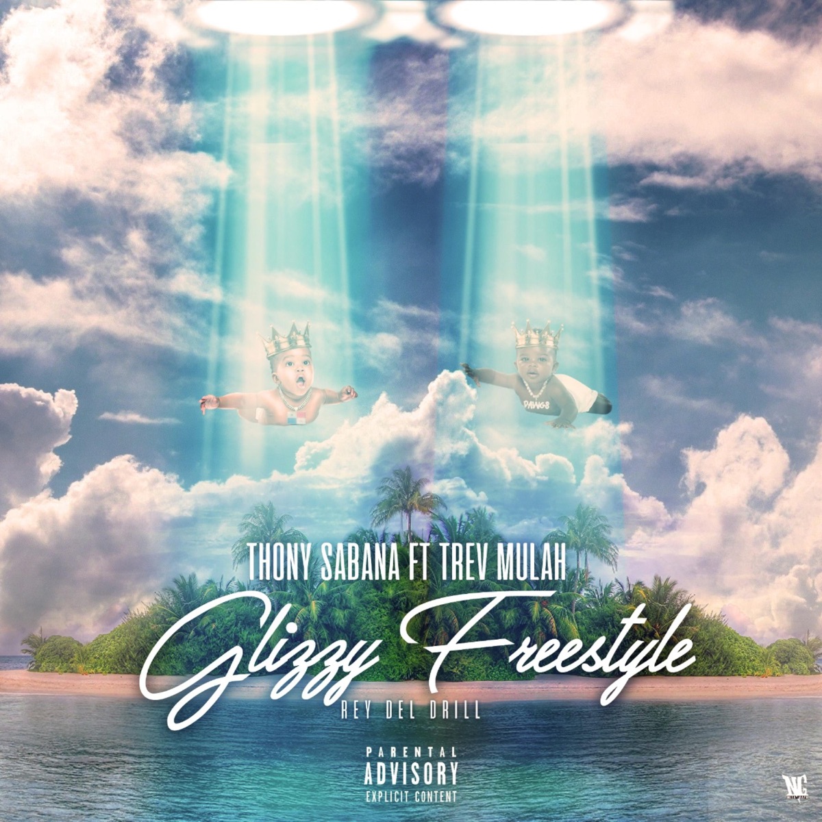 Glizzy Freestyle (feat. Trev Mulah) - Single by Thony Sabana album cover