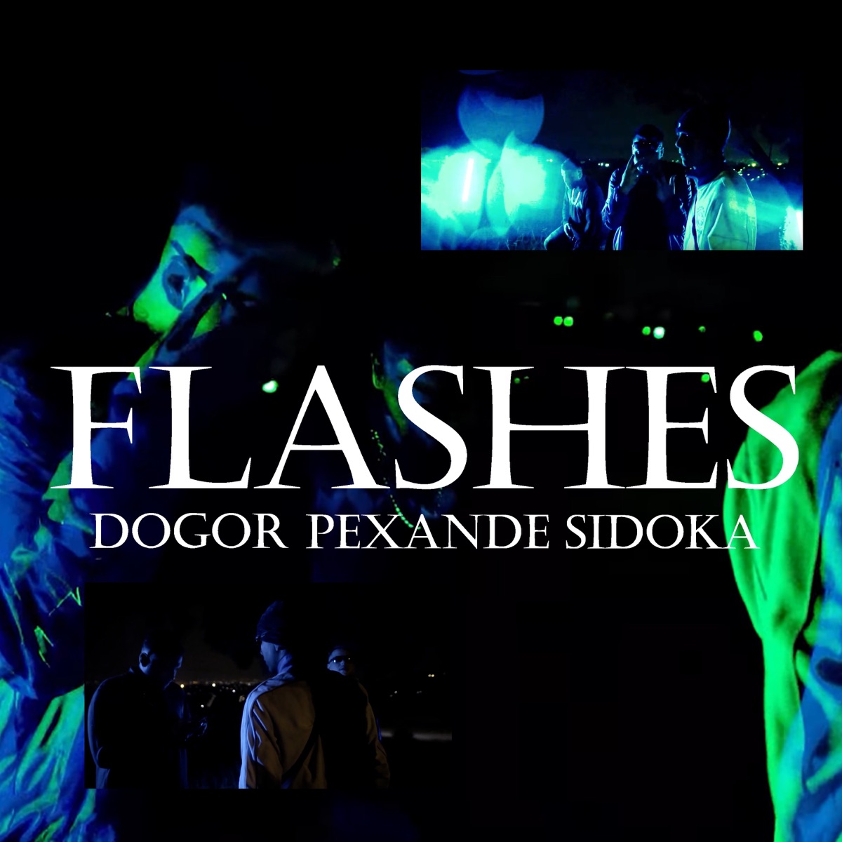 Flashes - Single by Dogor, Pexande & Sidoka album cover