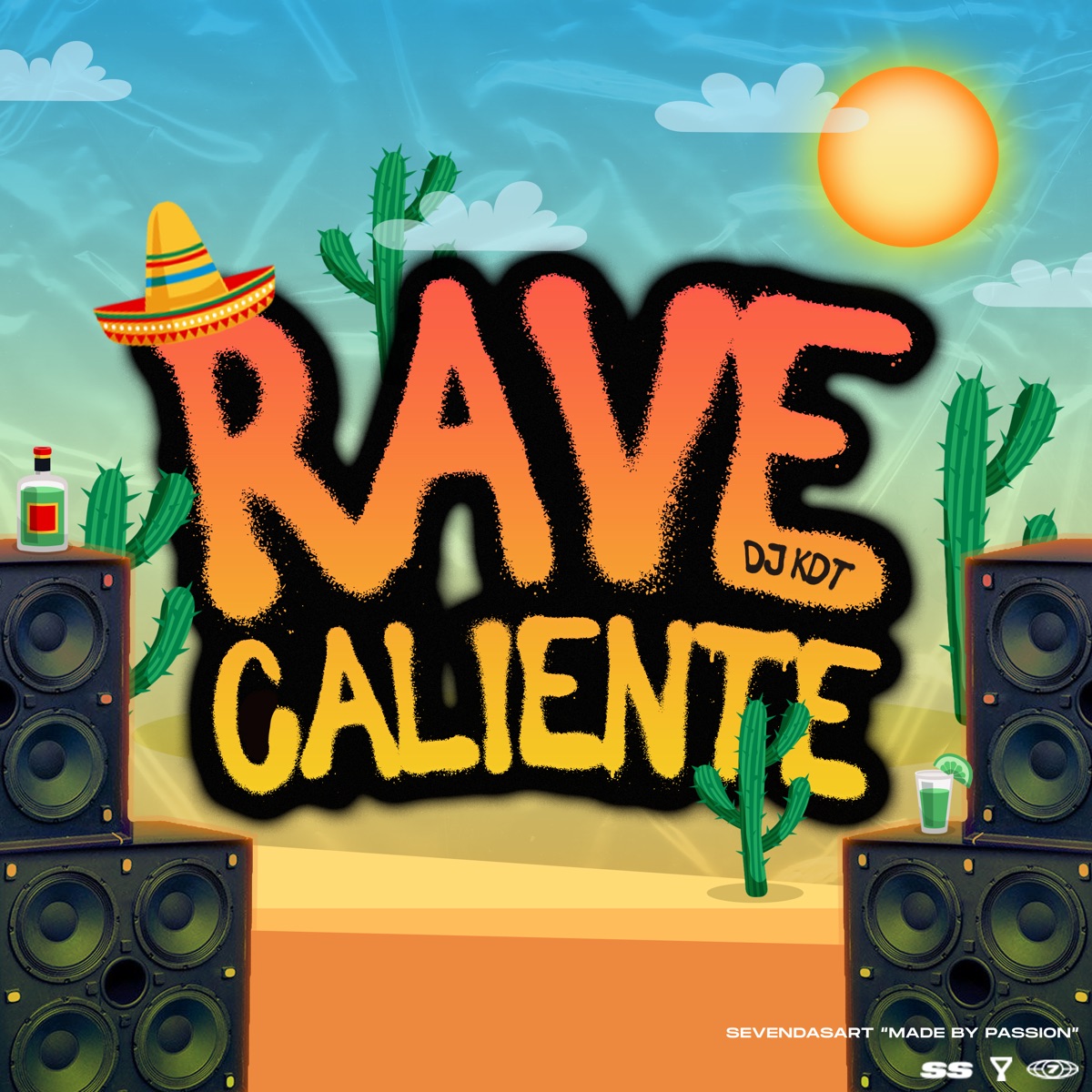 Rave Caliente - Single by DJ KDT album cover