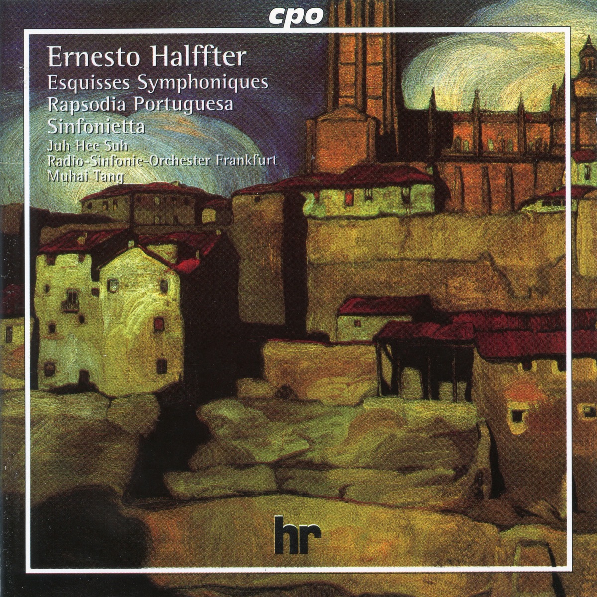 Halffter: 2 Bocetos Sinfónicos, Rapsodía Portuguesa & Sinfonietta in D Major by hr-Sinfonieorchester & Muhai Tang album cover