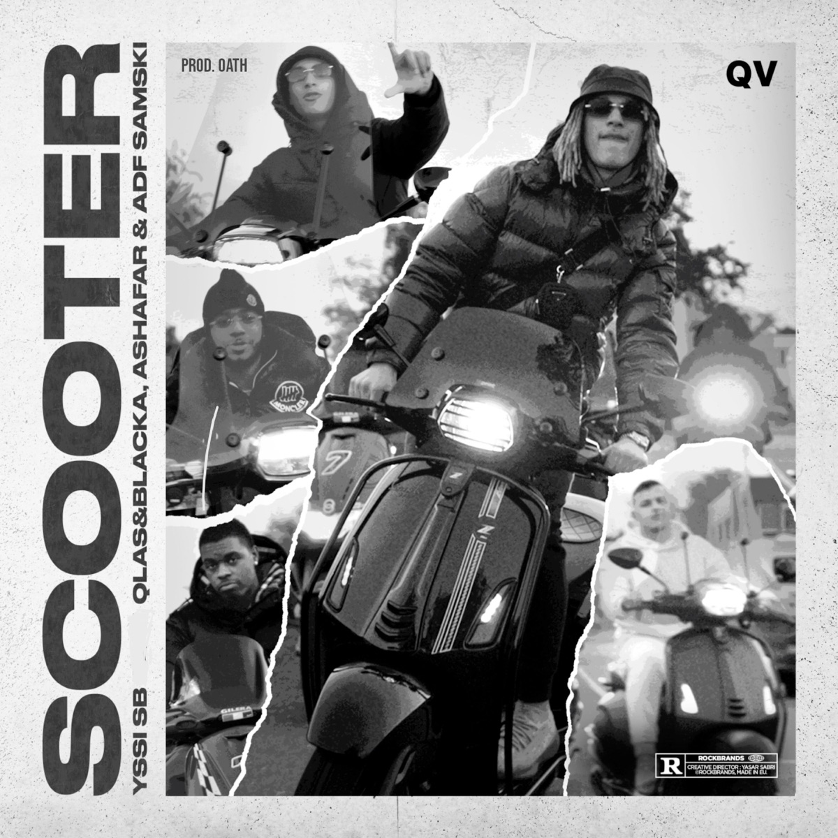 Scooter (feat. Ashafar & ADF Samski) - Single by Yssi SB & Qlas & Blacka album cover