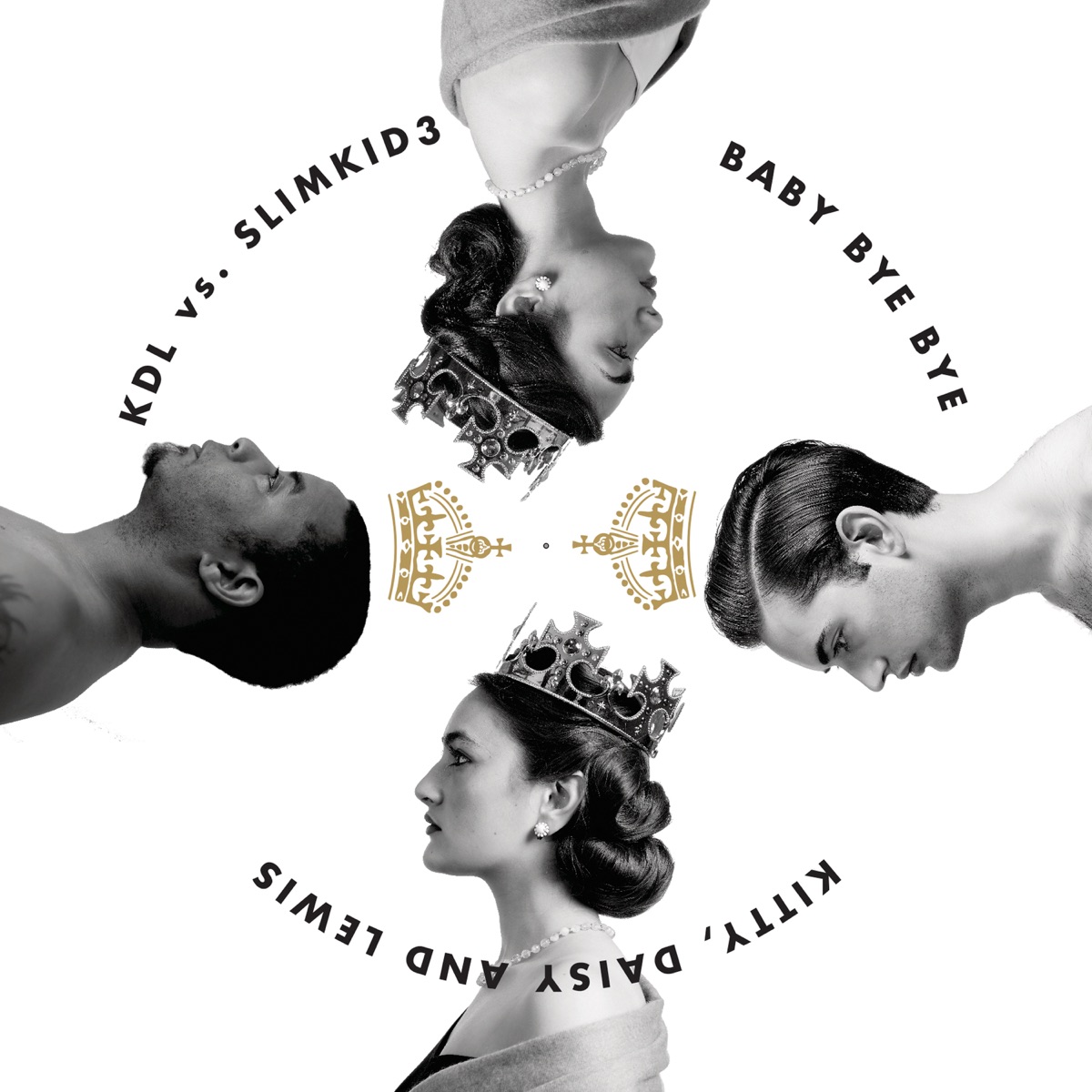 Baby Bye Bye (Kdl vs. Slimkid3) [feat. Slimkid3] - Single by Kitty, Daisy & Lewis album cover